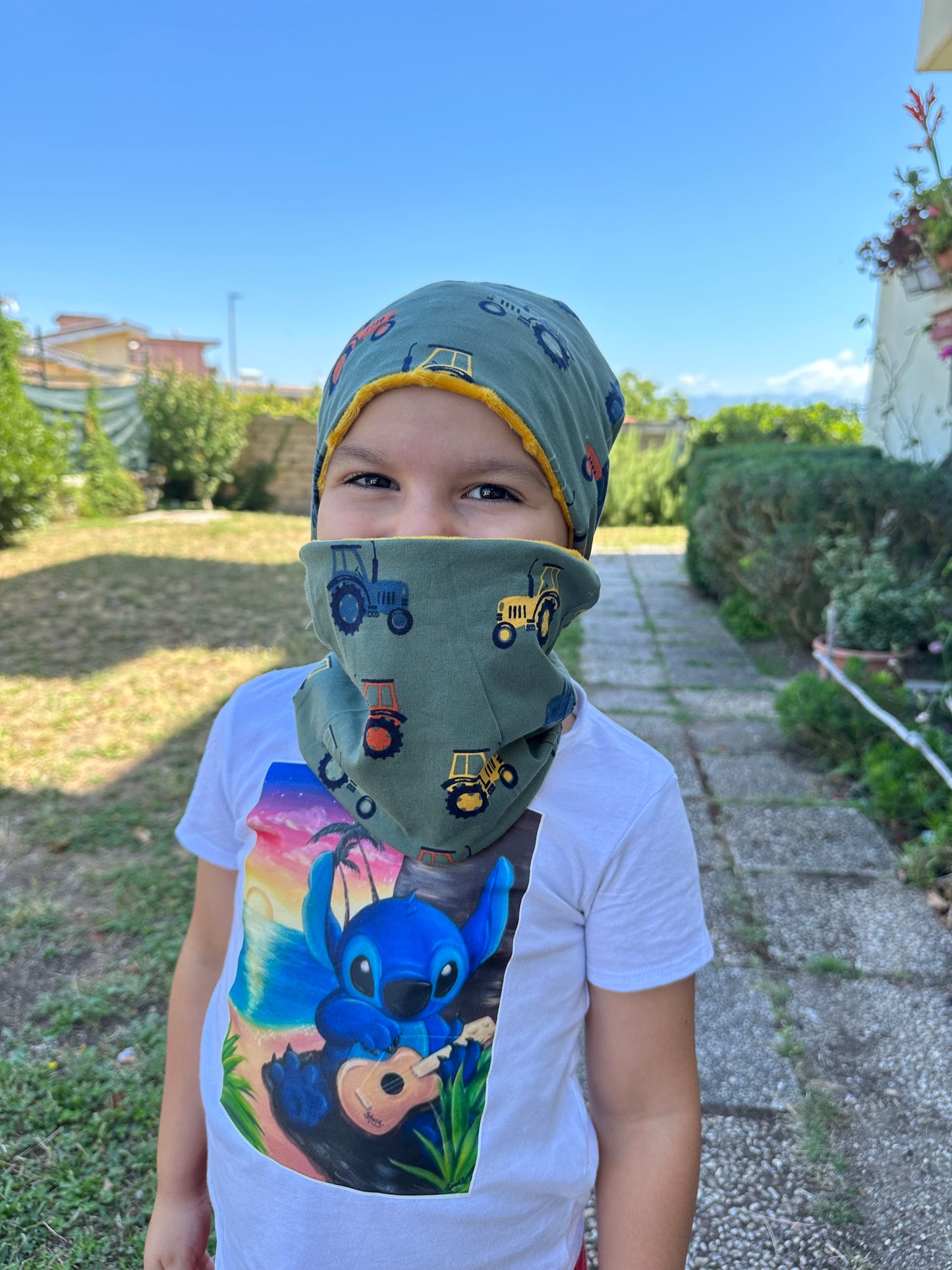 Cappello e scaldacollo bambino