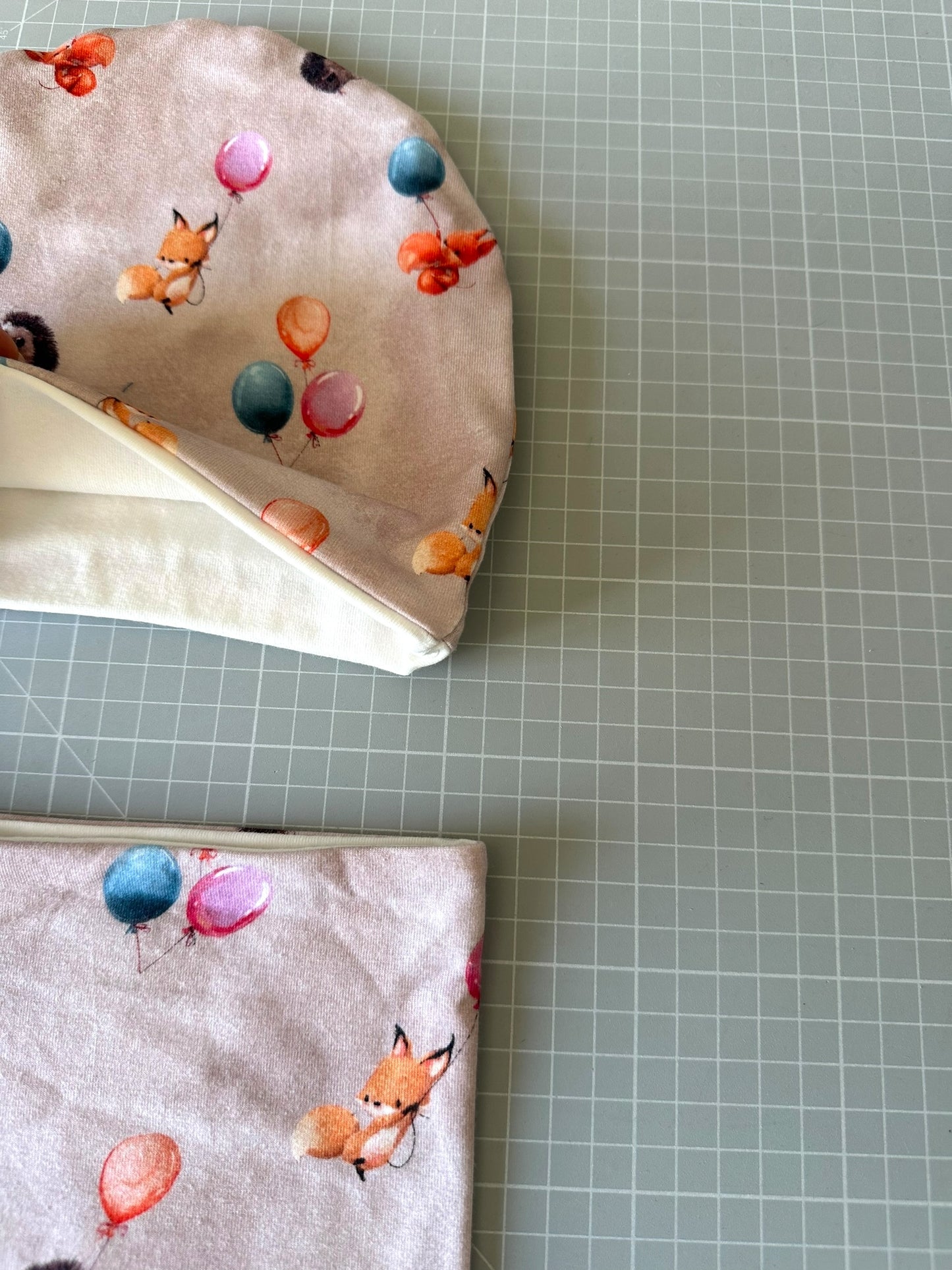 Cappello e scaldacollo bambino taglia 1 anno