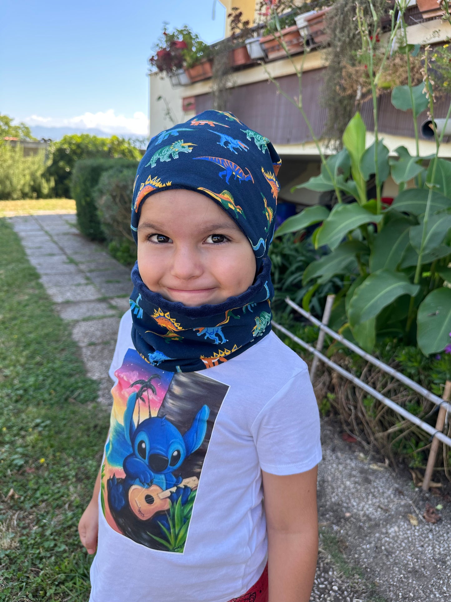 Cappello e scaldacollo bambino