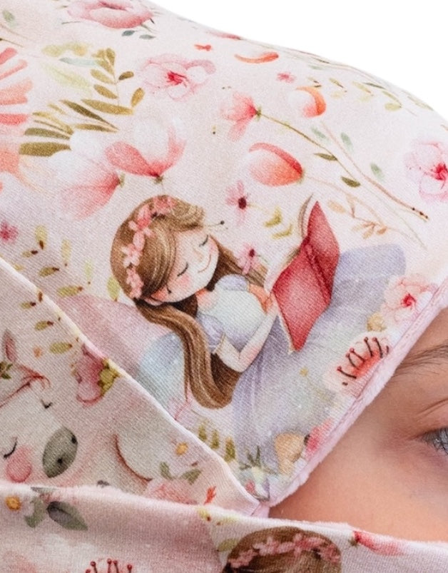 Set Cappello e Scaldacollo Bambina Fatto a Mano in Cotone Certificato