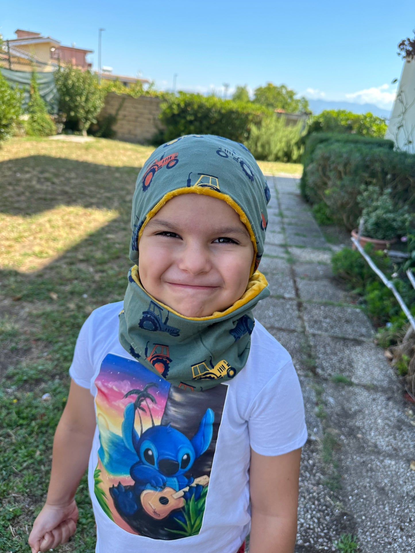 Cappello e scaldacollo bambino