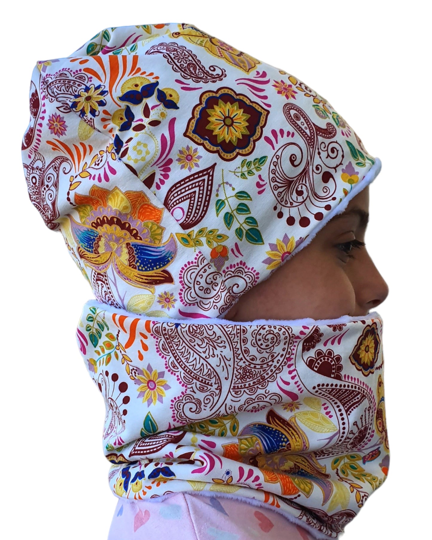 Cappello e scaldacollo bambina