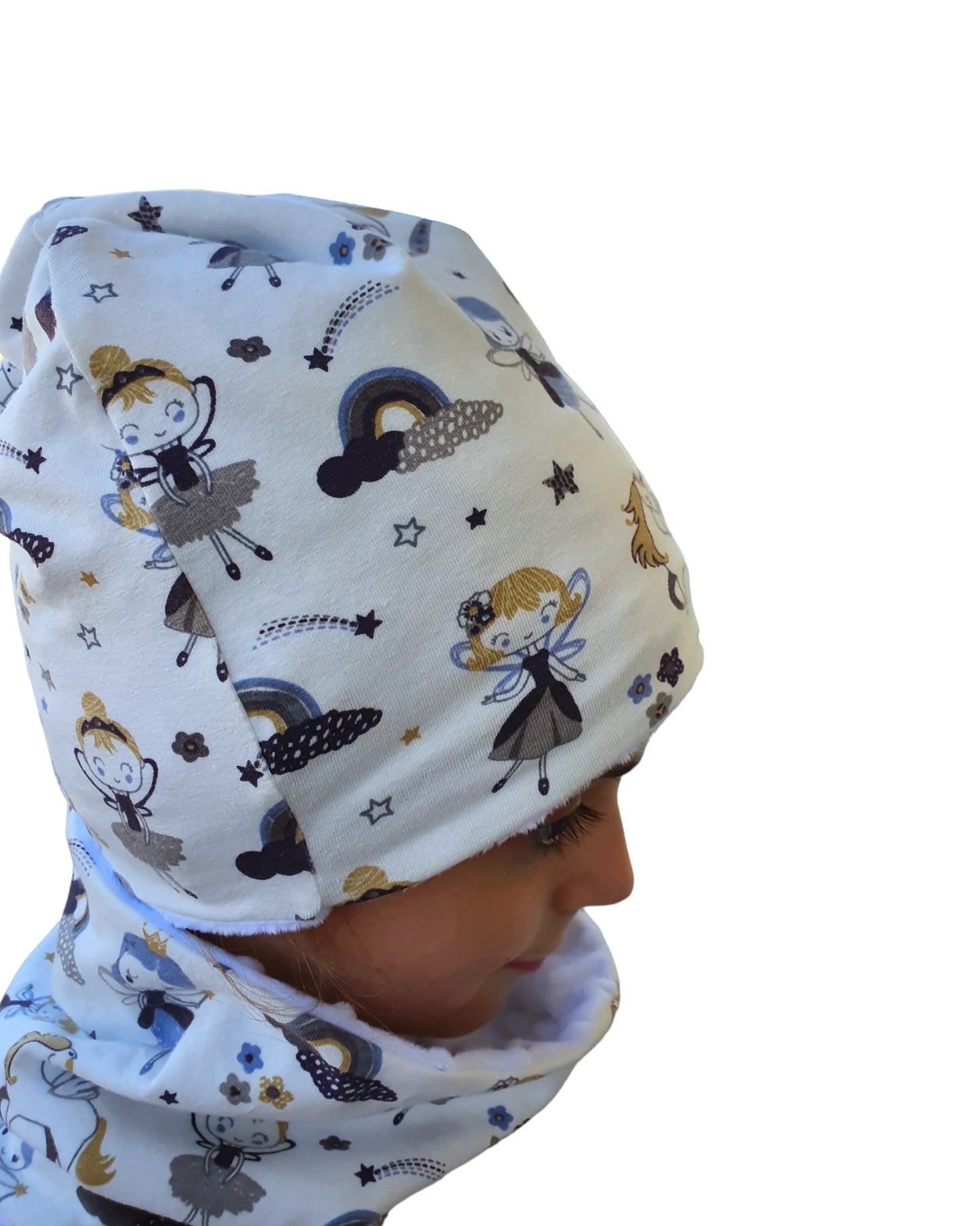 Cappello e scaldacollo bambina
