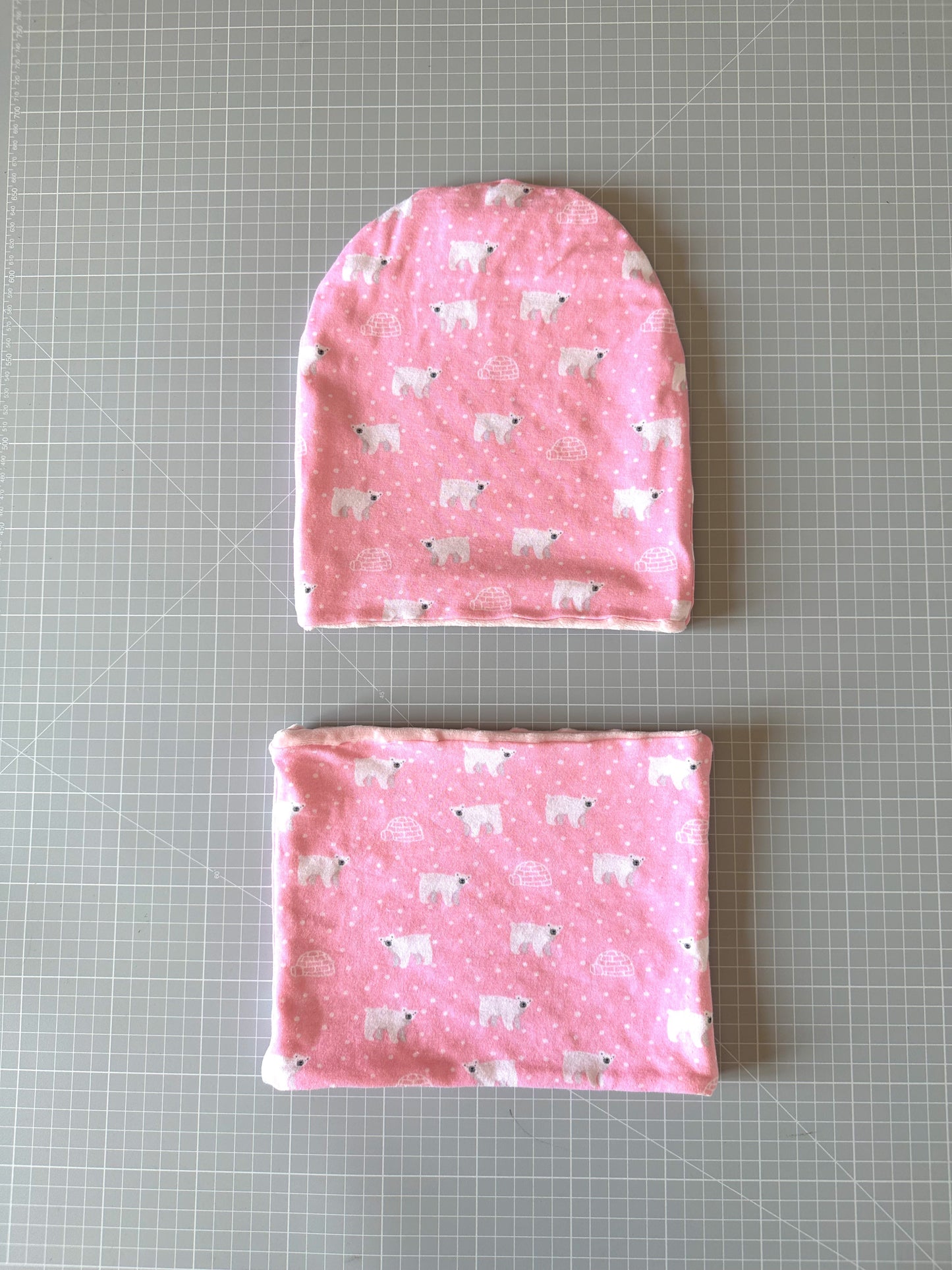 Cappello e scaldacollo bambina taglia 5 anni