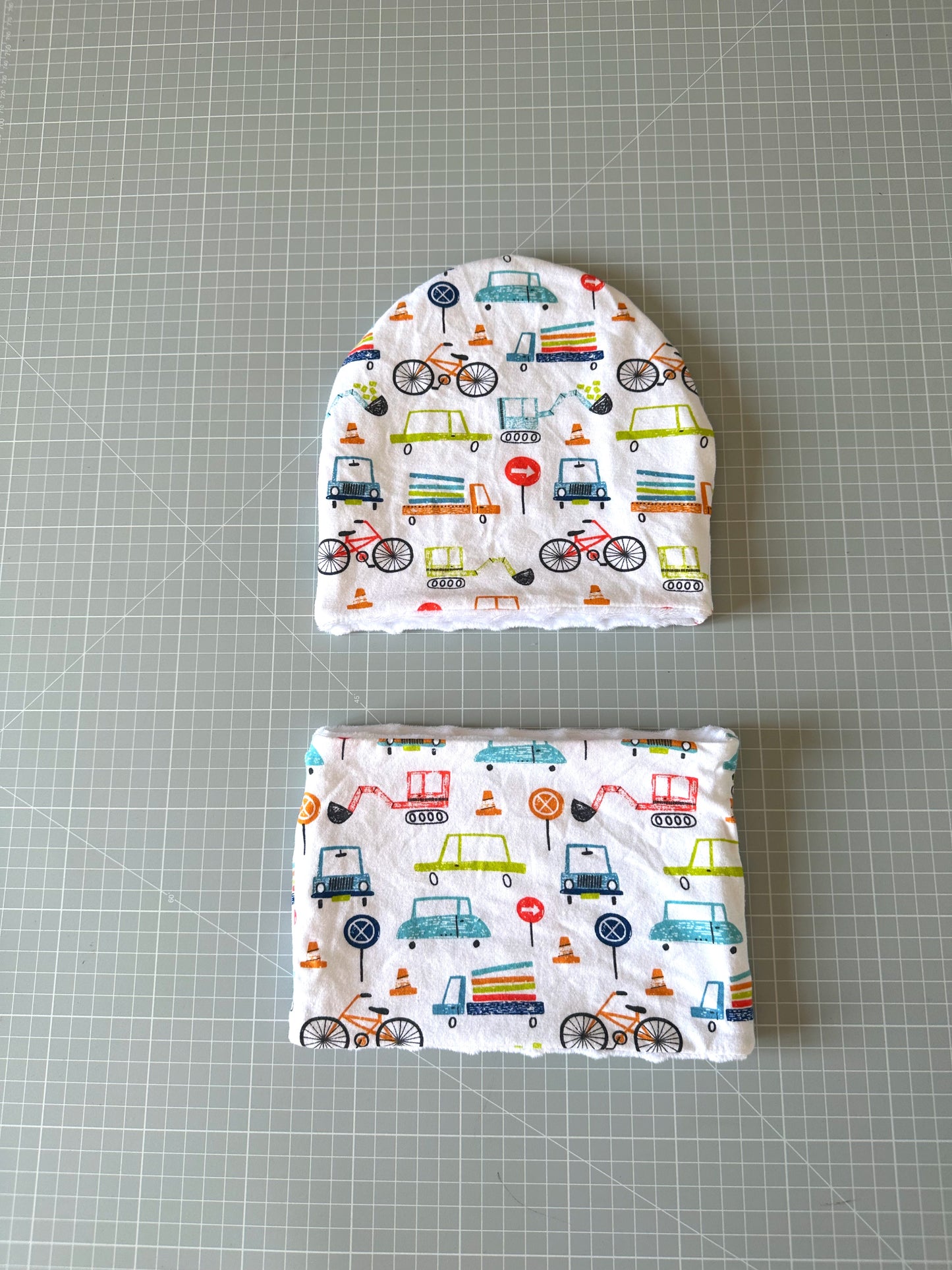 Cappello e scaldacollo bambino taglia 1 anno