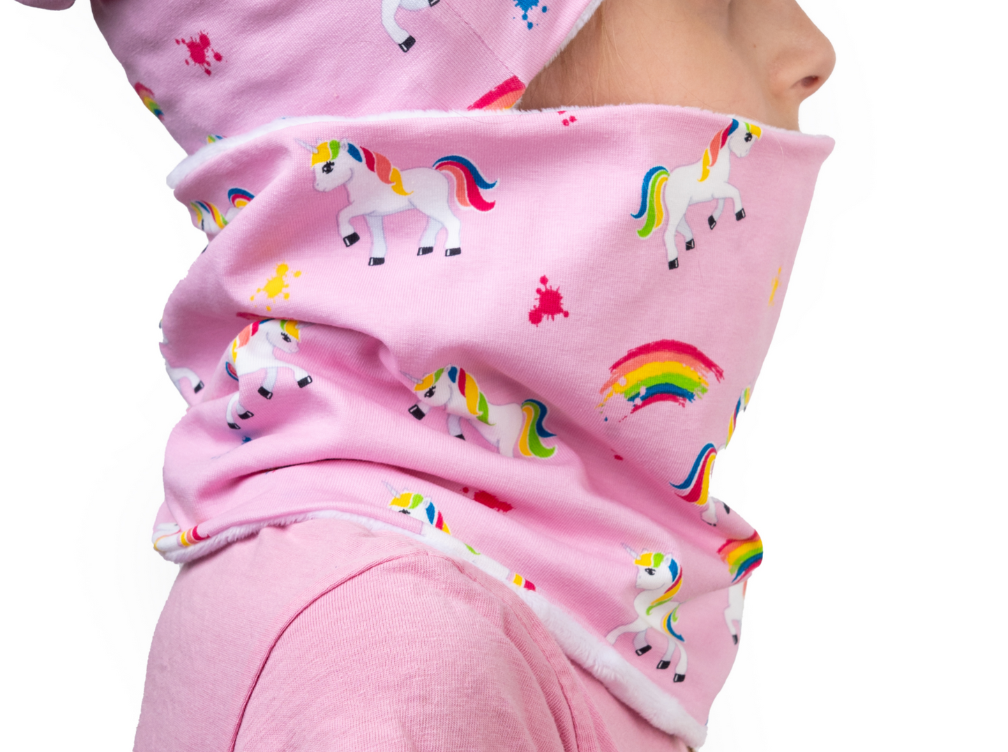 Cappello e scaldacollo bambina