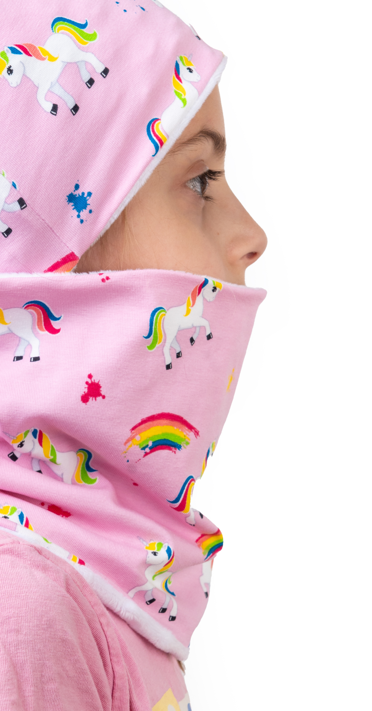 Cappello e scaldacollo bambina