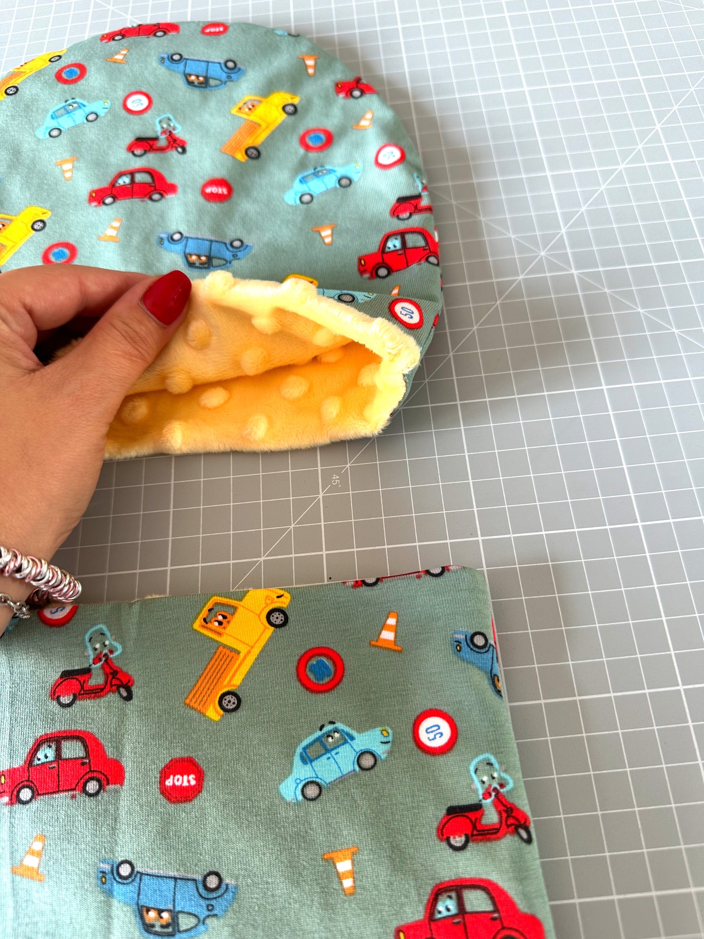 Cappello e scaldacollo bambino taglia 2 anni