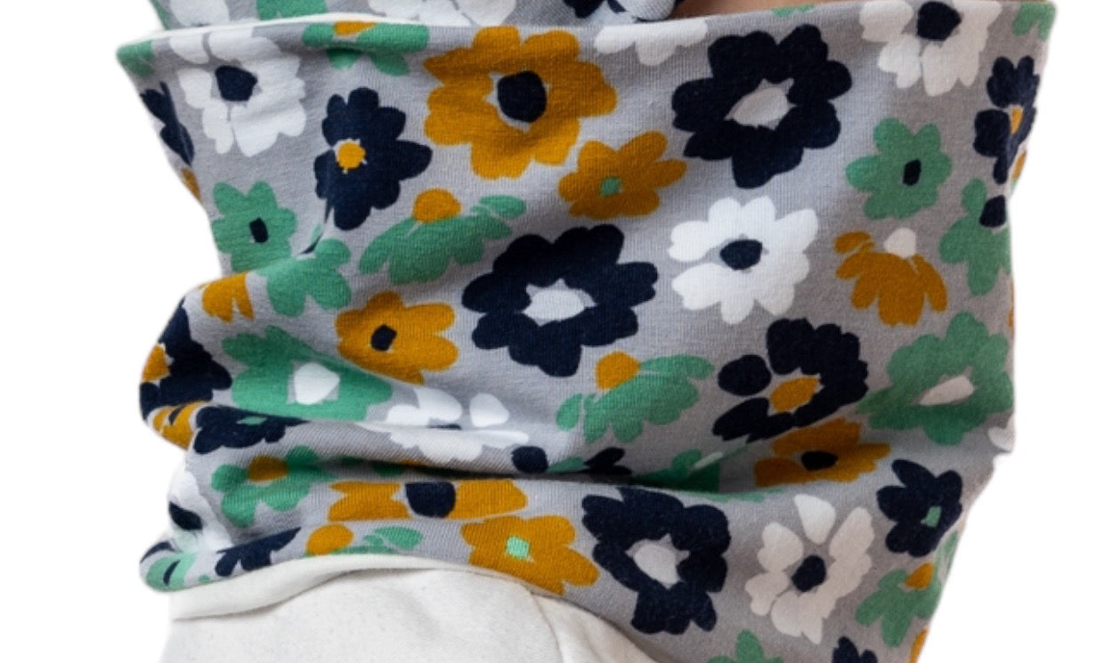 Set Cappello e Scaldacollo Bambina Fatto a Mano in Cotone Certificato