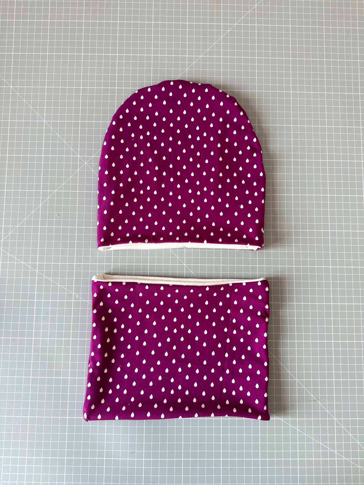 Cappello e scaldacollo bambina taglia 4 anni