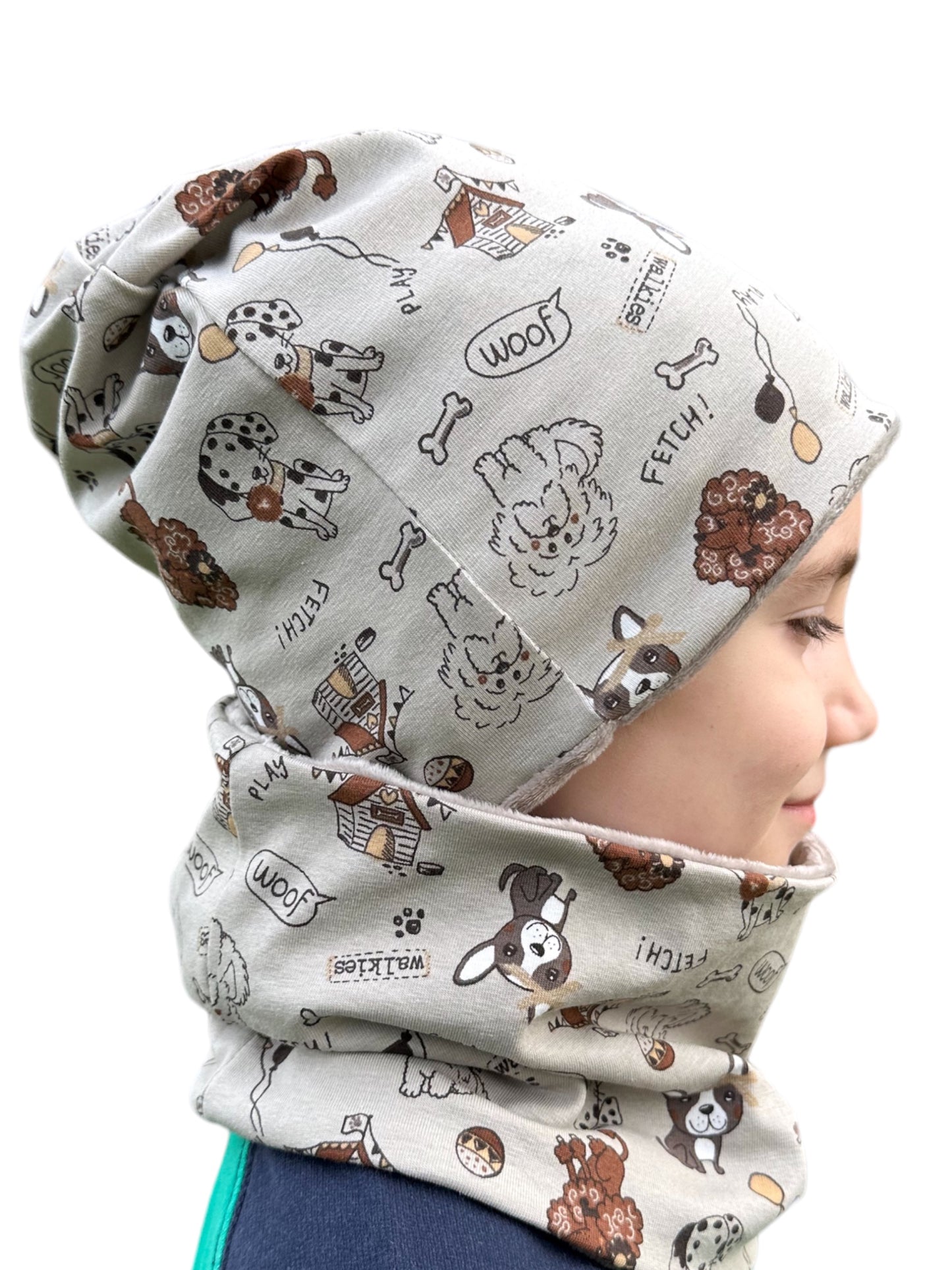 Cappello e scaldacollo bambino