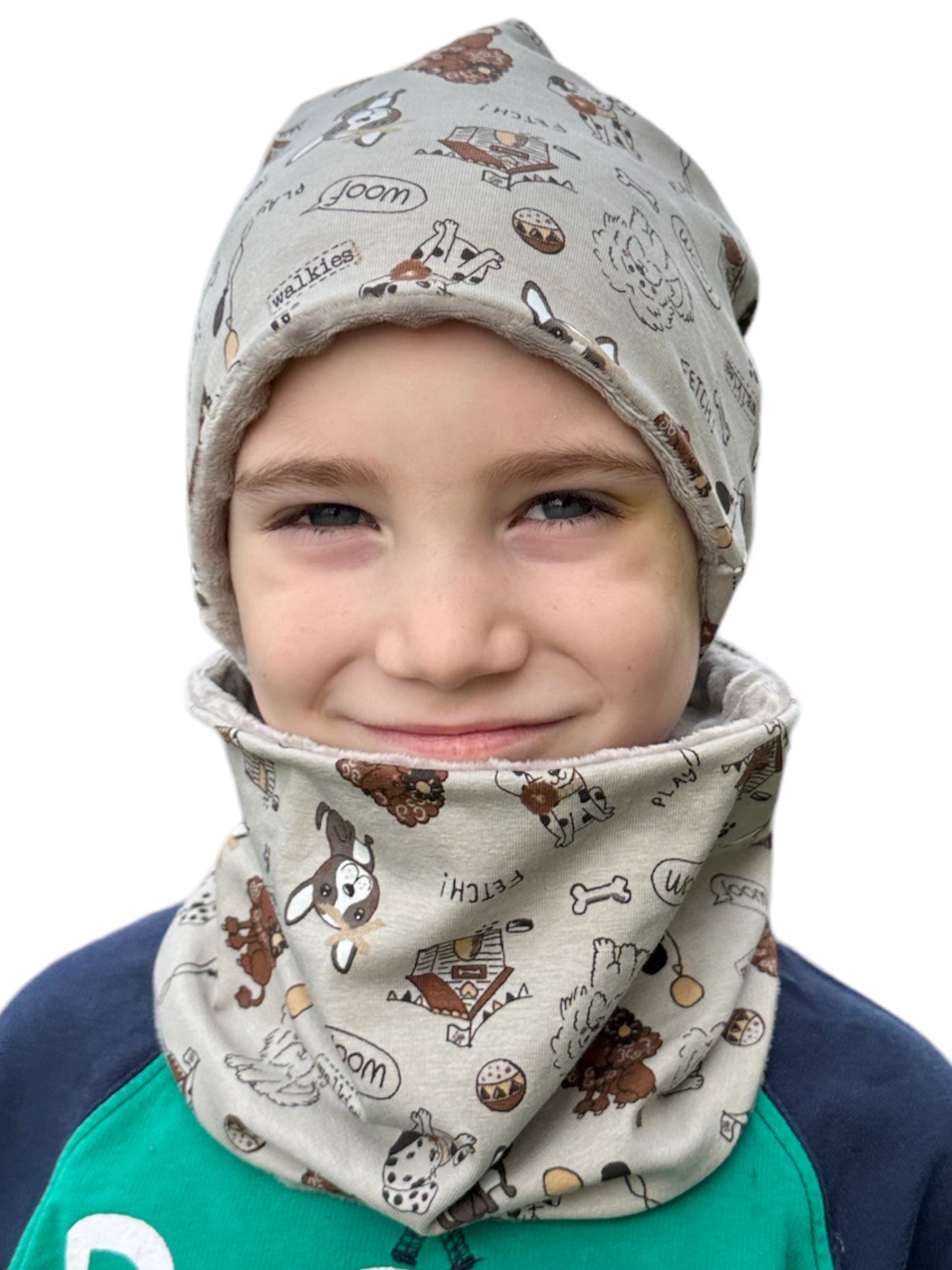 Cappello e scaldacollo bambino