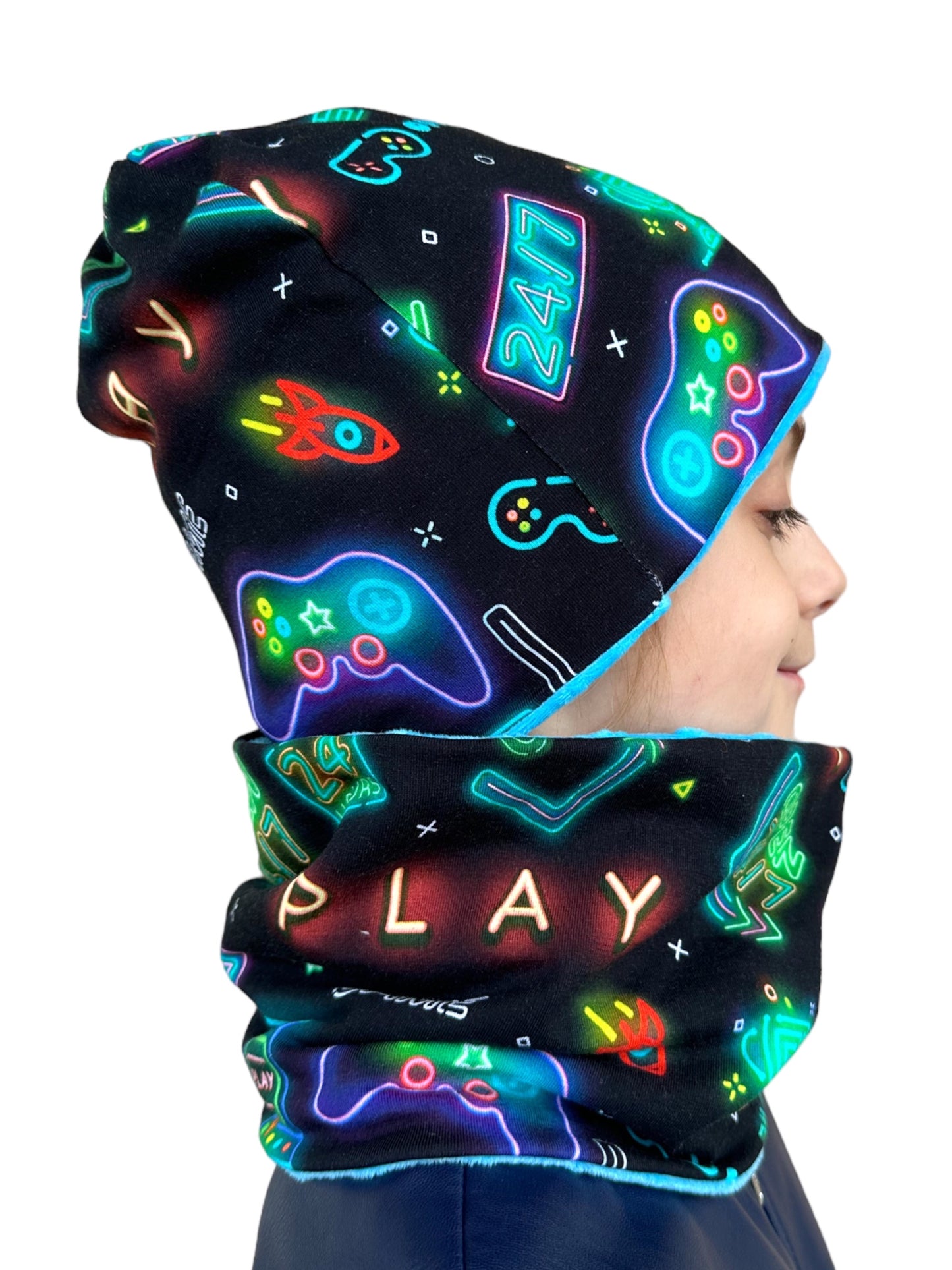 Cappello e scaldacollo bambino