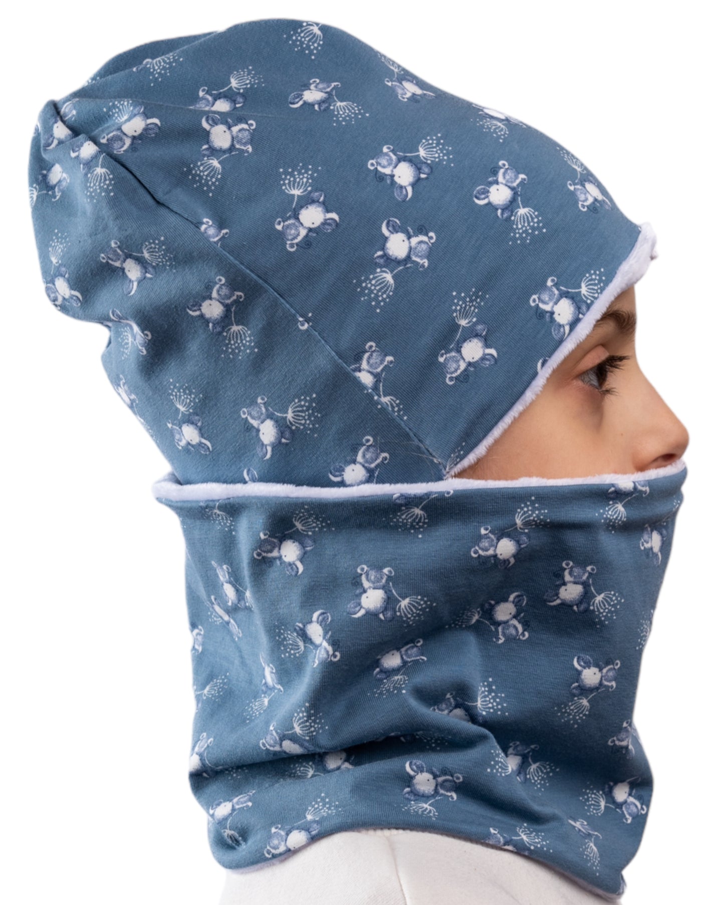 Cappello e scaldacollo bambino