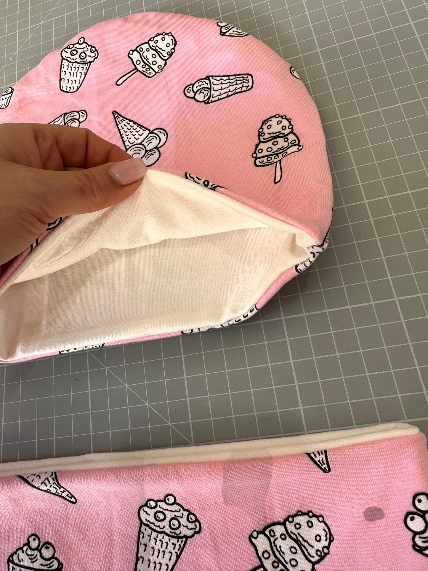 Cappello e scaldacollo bambina taglia 2 anni