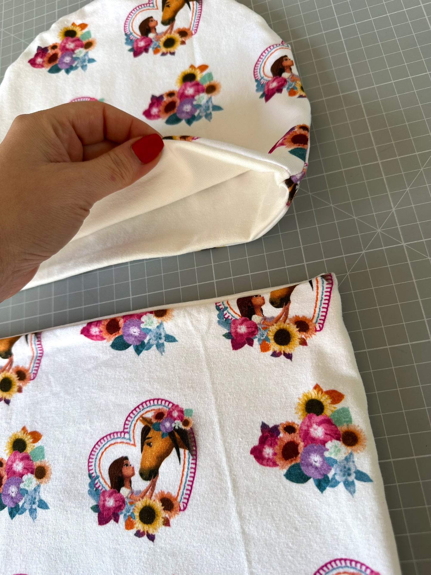 Cappello e scaldacollo bambina taglia 4 anni