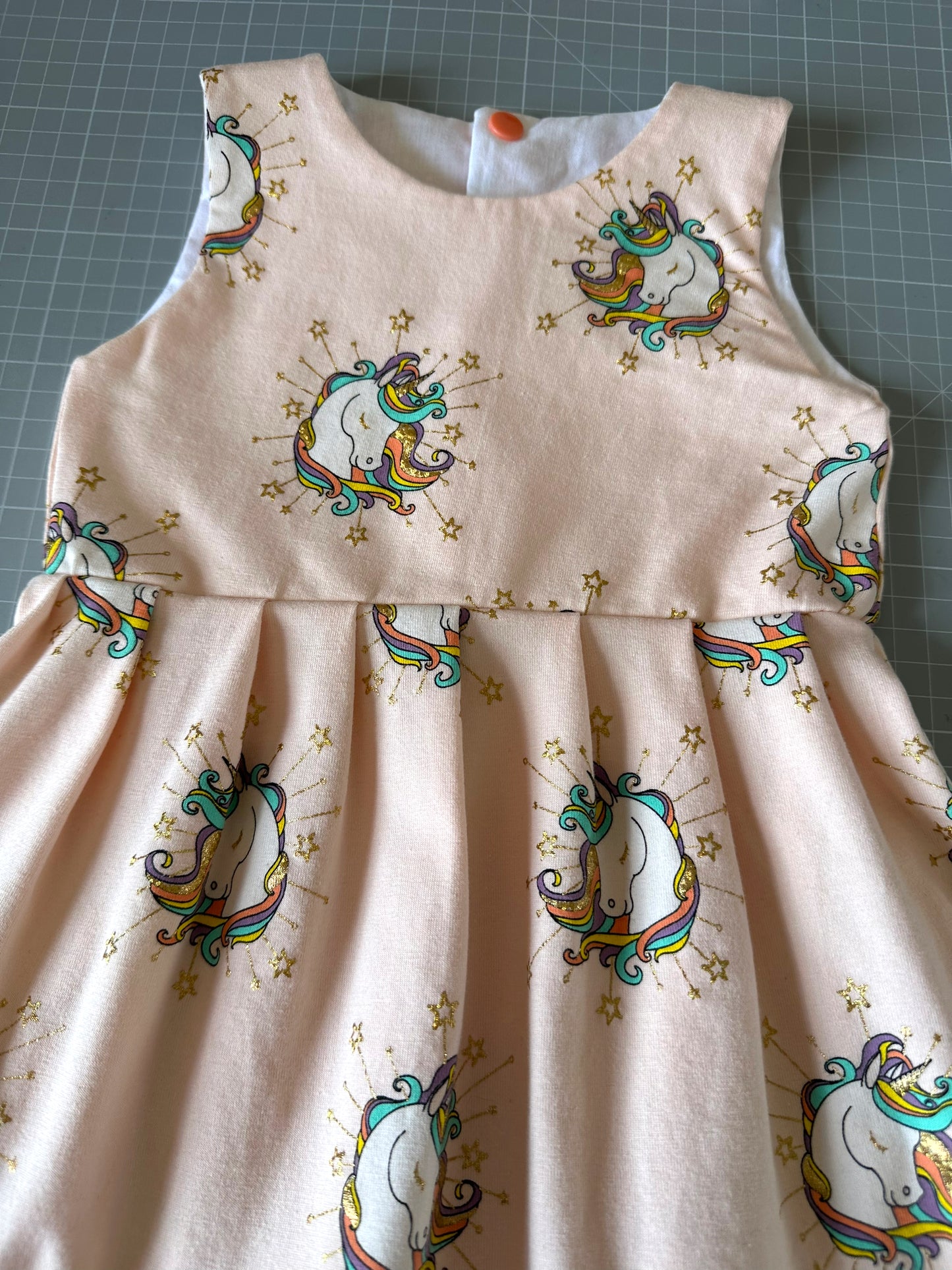 Abitino estivo e fascia capelli abbinata