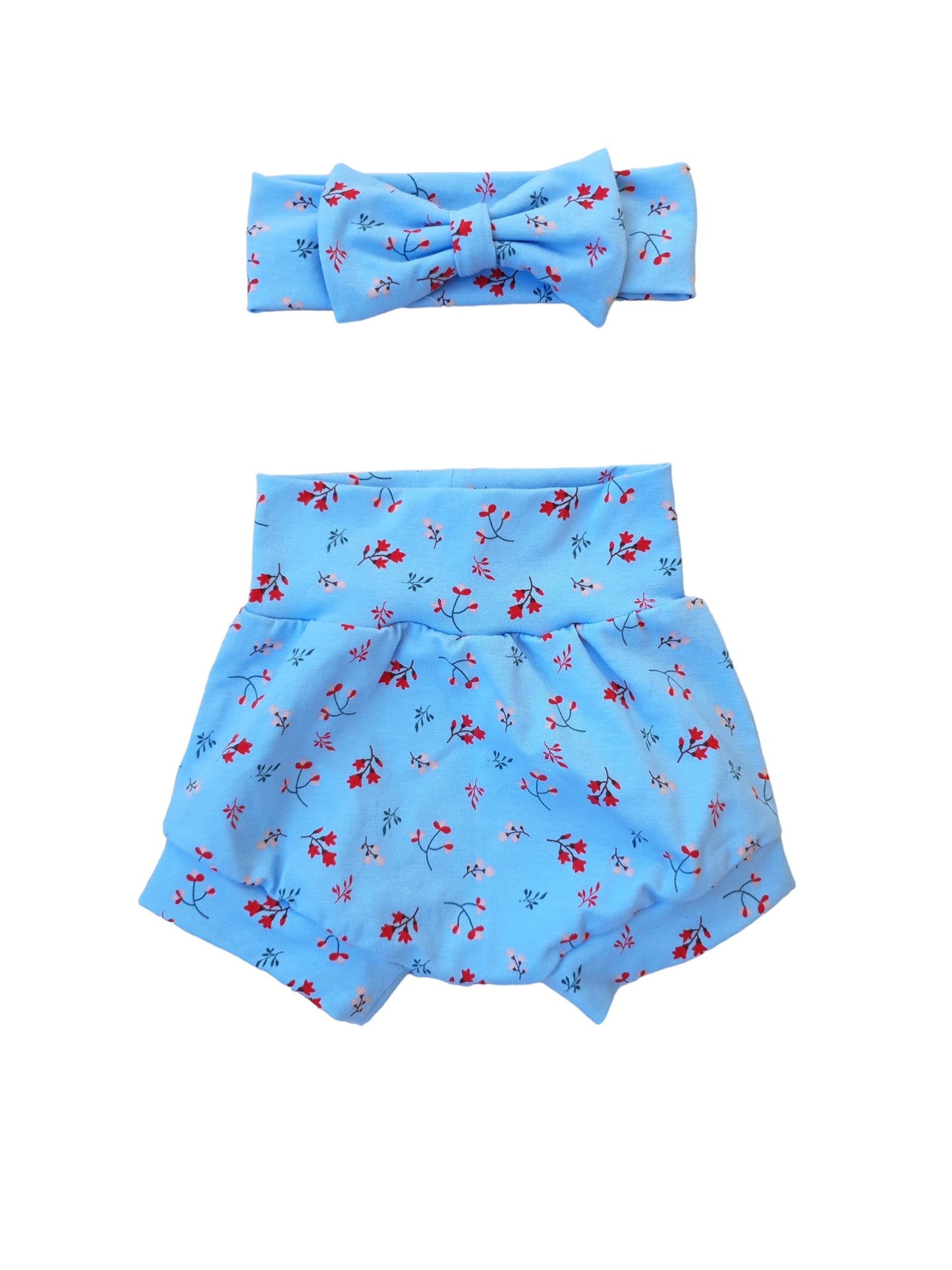 Completo pantaloncino e fascia capelli