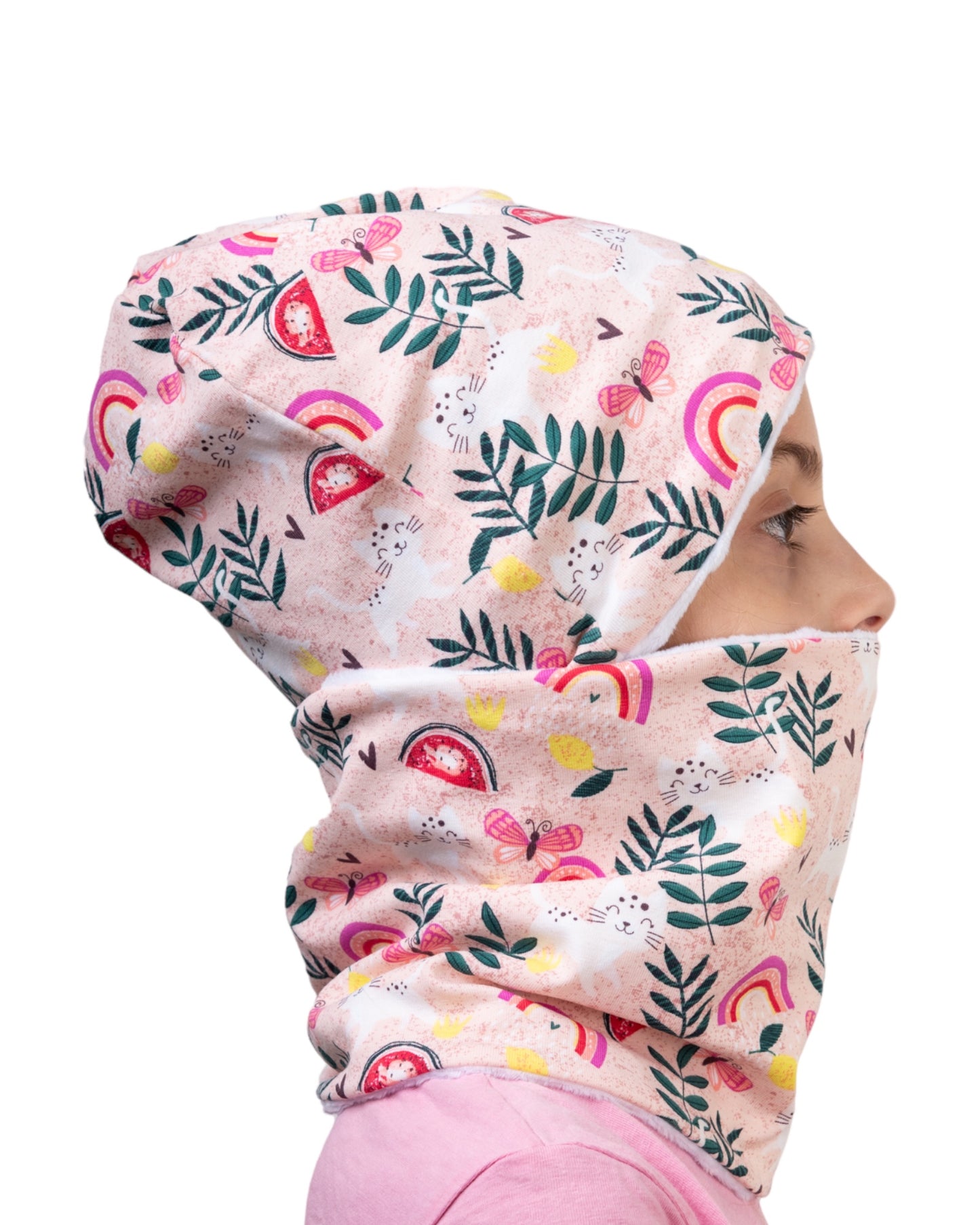 Cappello e scaldacollo bambina