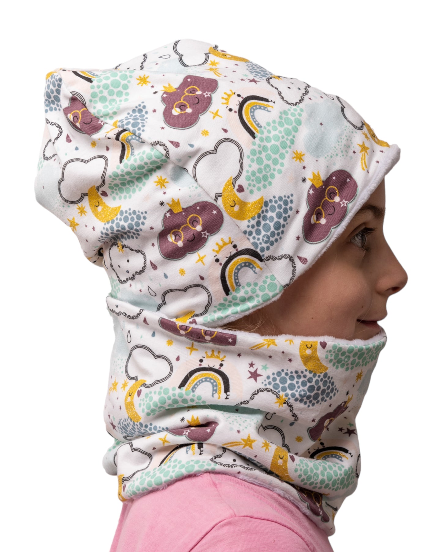 Cappello e scaldacollo bambina