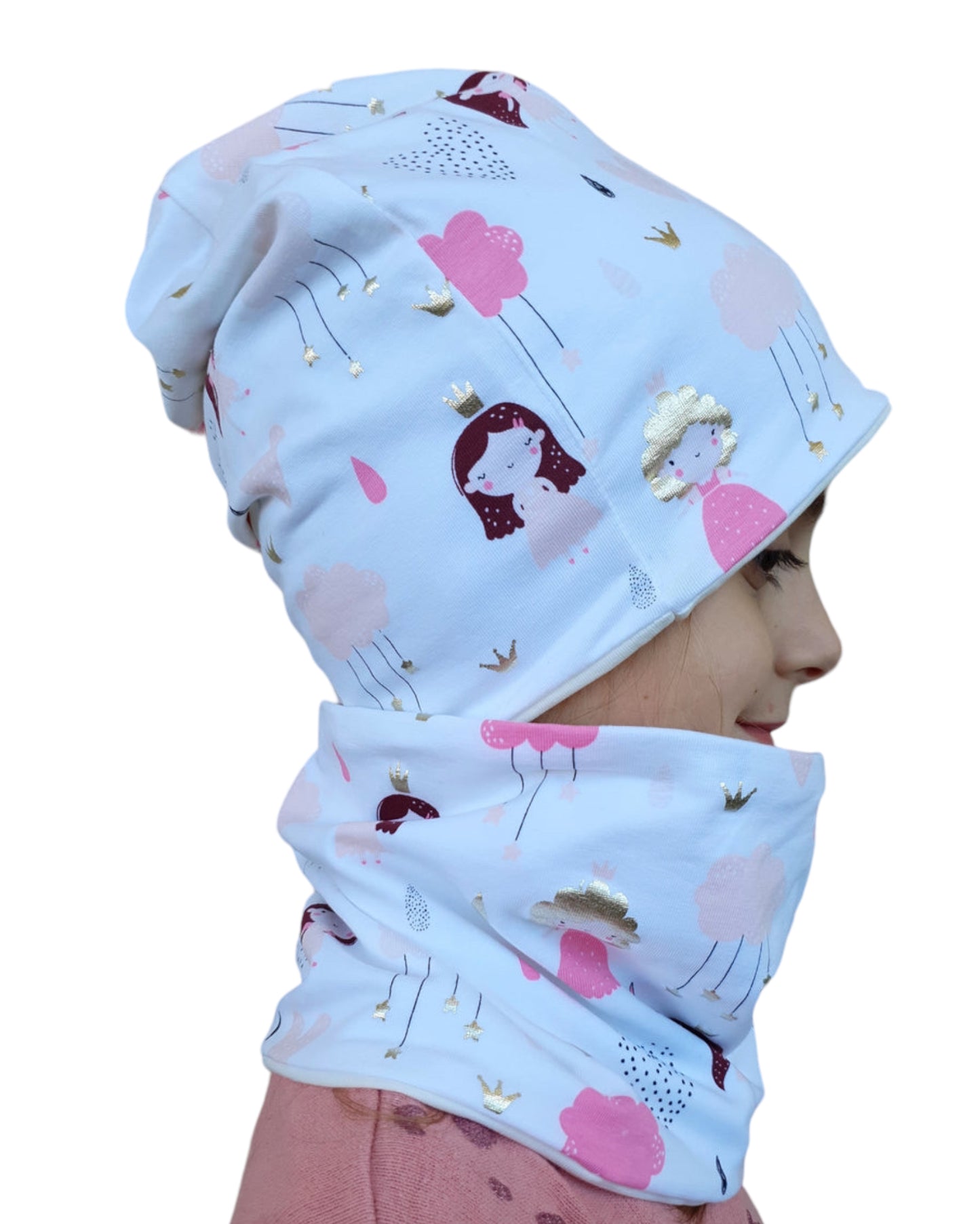 Cappello e scaldacollo bambina