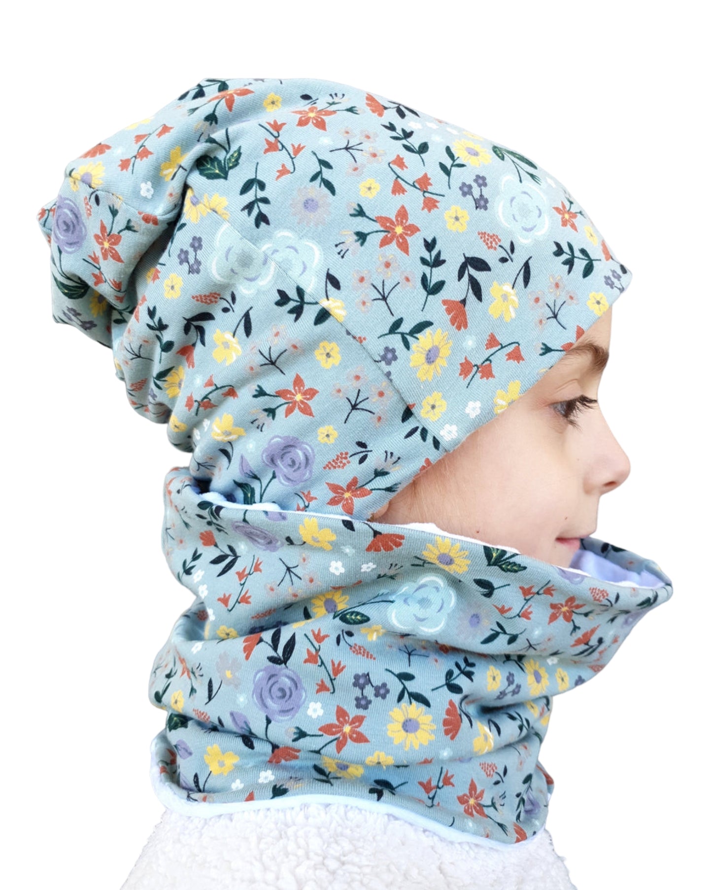 Cappello e scaldacollo bambina