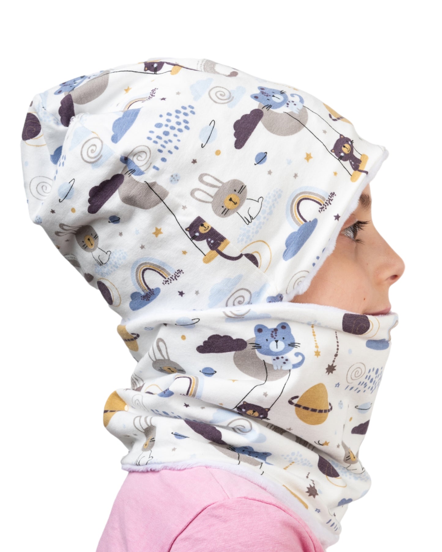 Cappello e scaldacollo bambino