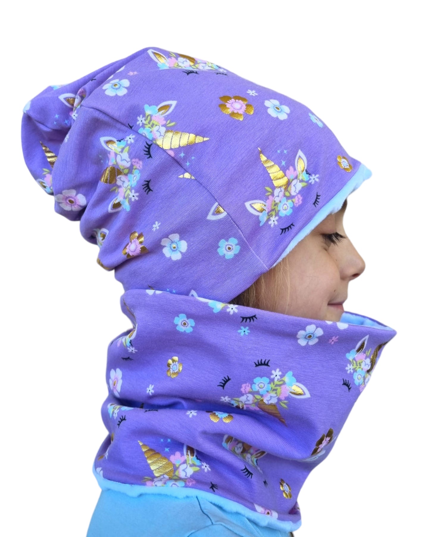 Cappello e scaldacollo bambina