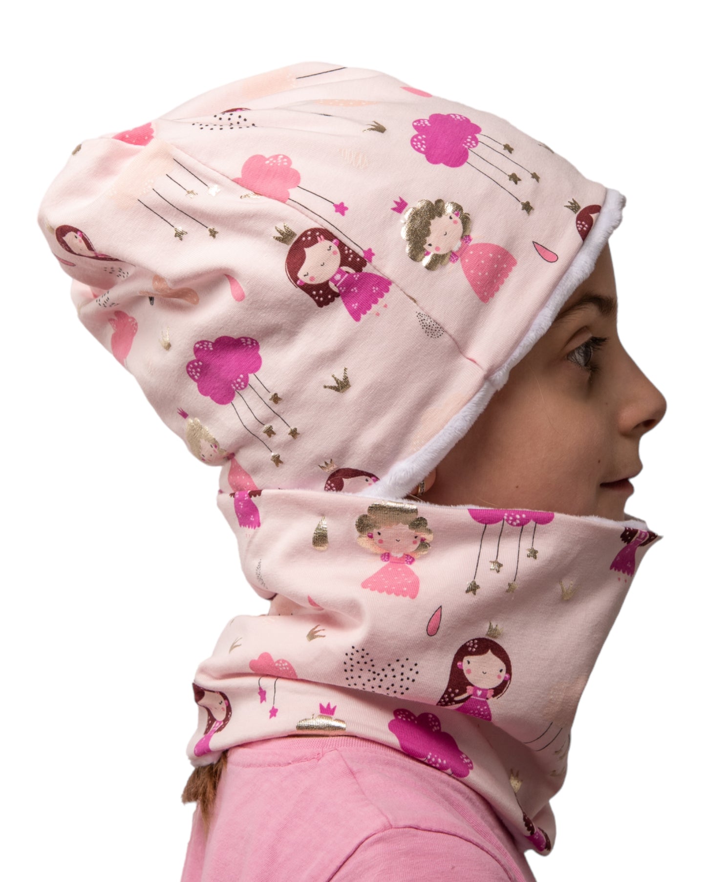 Cappello e scaldacollo bambina