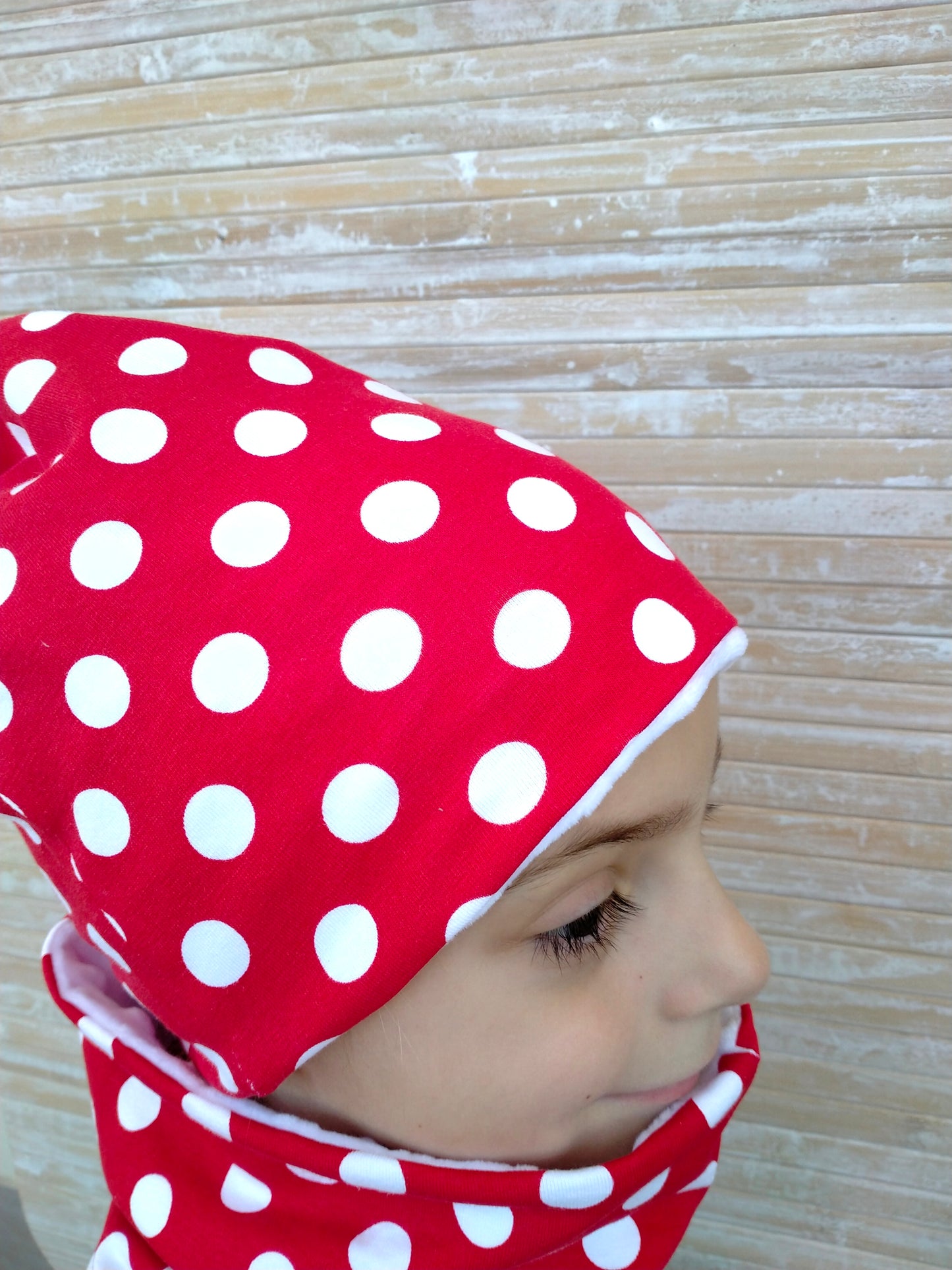 Cappello e scaldacollo bambina