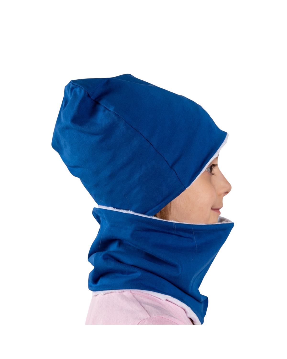 SET CAPPELLO E SCALDACOLLO TINTA UNITA