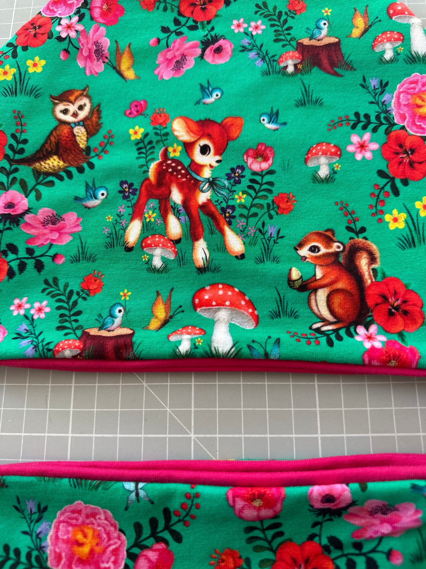 Cappello e scaldacollo bambina taglia  6 anni