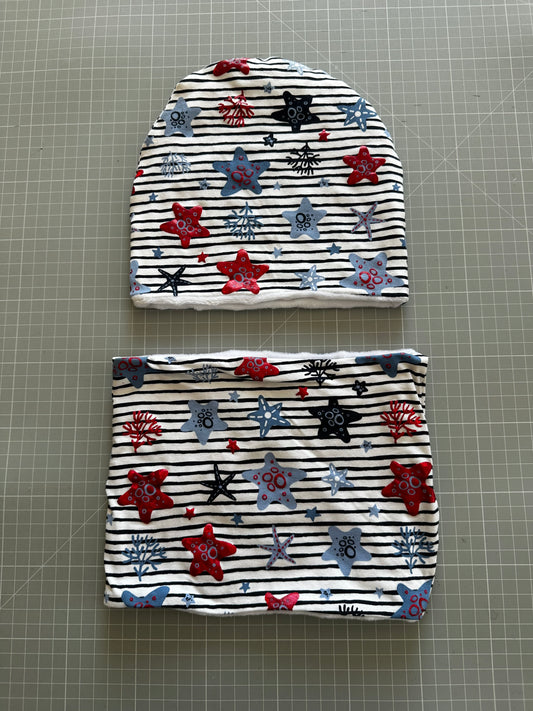 Cappello e scaldacollo bambina taglia 2 anni