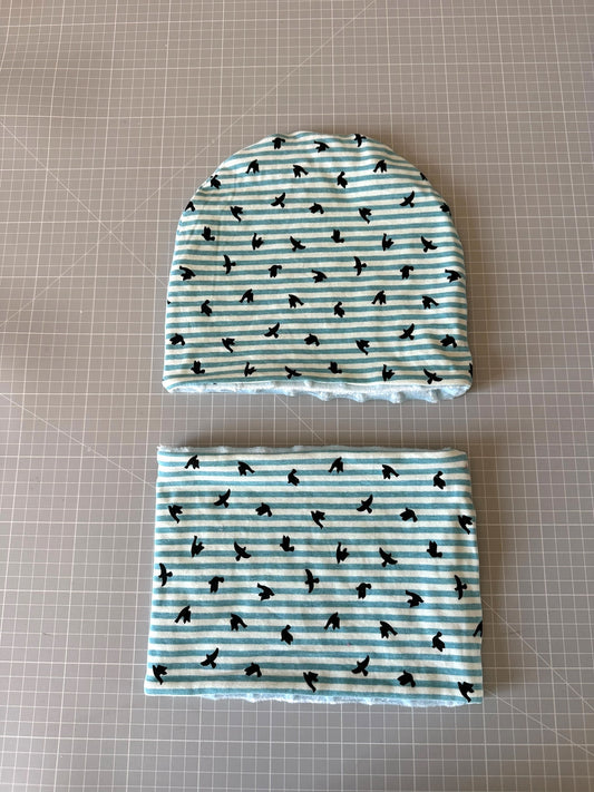 Cappello e scaldacollo bambino taglia 6 anni