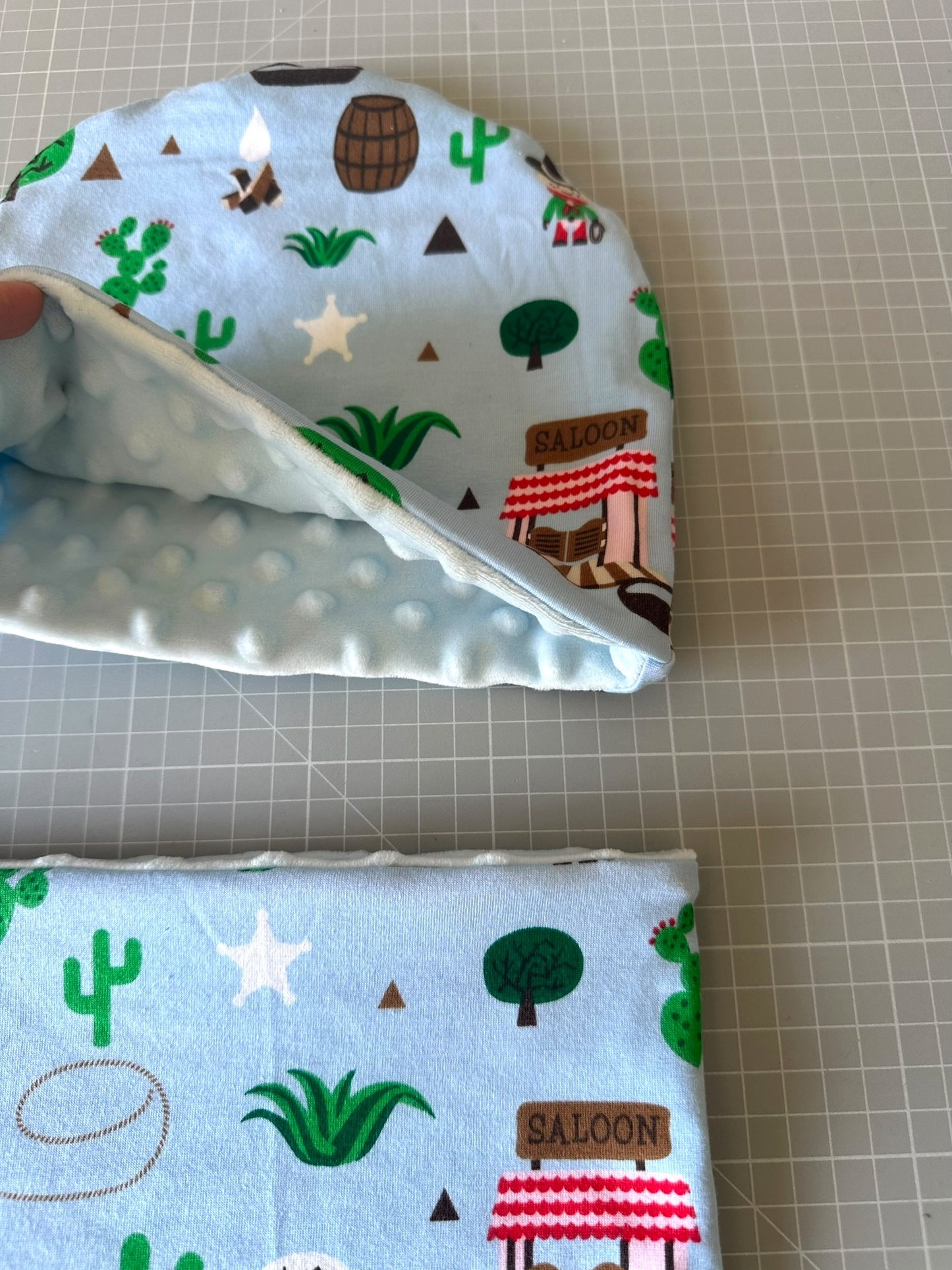 Cappello e scaldacollo bambino taglia 5 anni