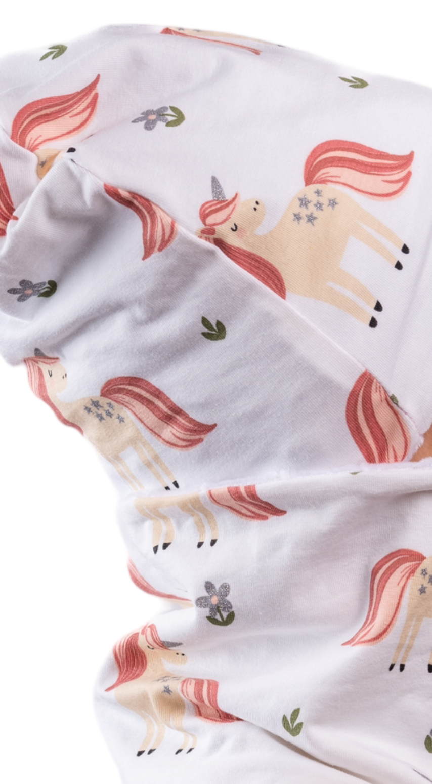 Set Cappello e Scaldacollo Bambina Fatto a Mano in Cotone Certificato