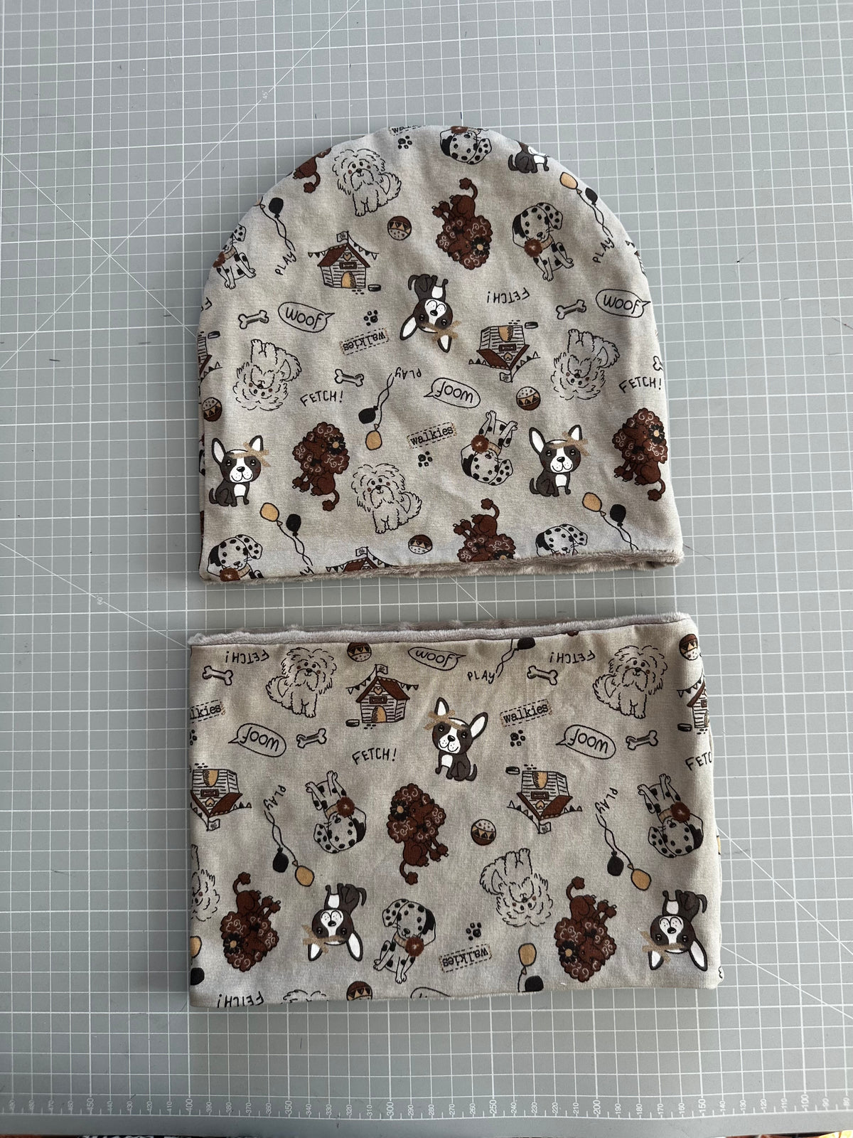Cappello e scaldacollo bambino taglia 3 anni