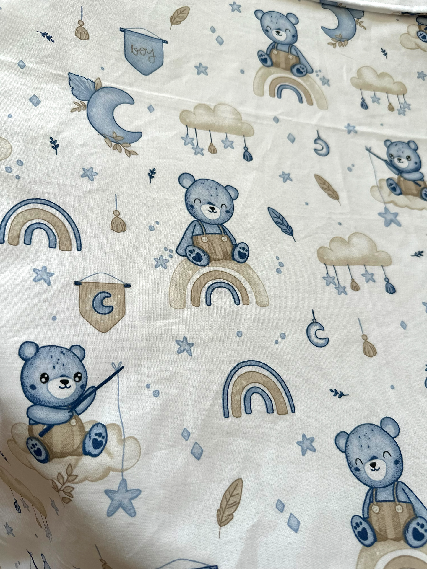 Copertina Estiva Neonato 70x100 cm – 100% Cotone Certificato OEKO-TEX® – Per Culla e Carrozzina