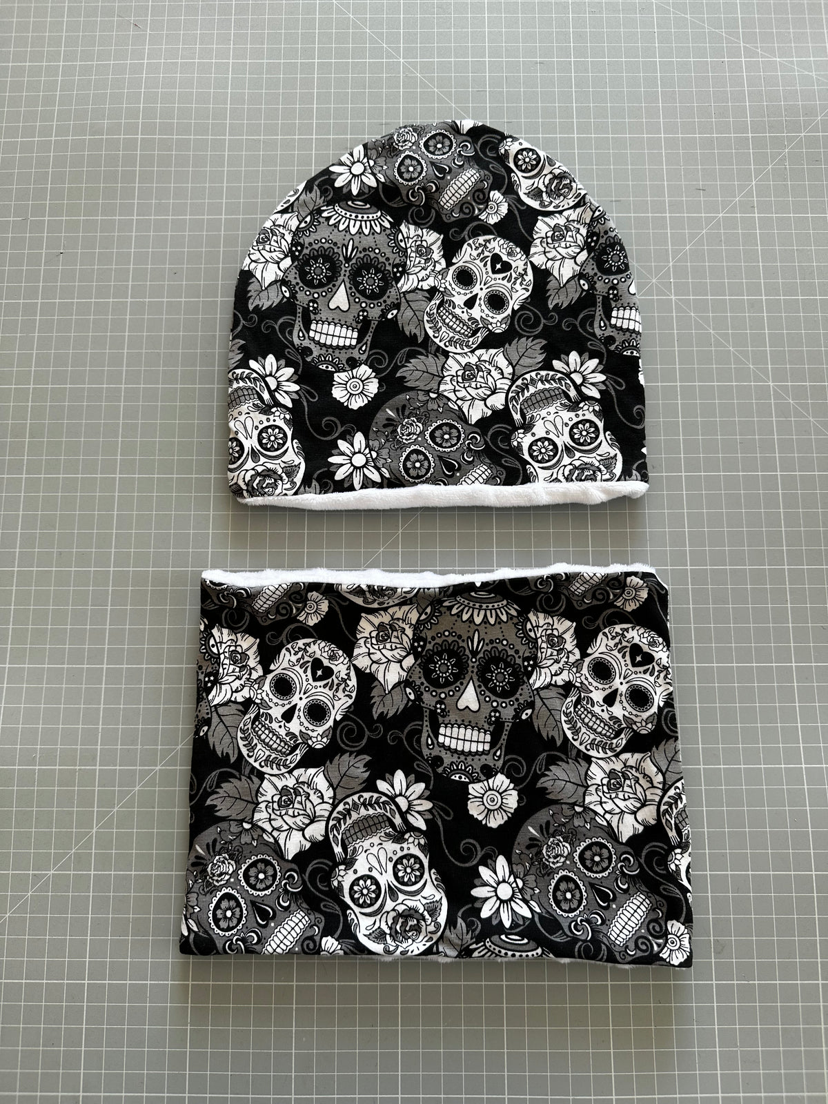 Cappello e scaldacollo bambino taglia 2 anni