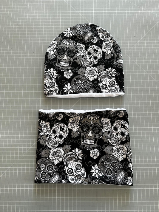 Cappello e scaldacollo bambino taglia 2 anni