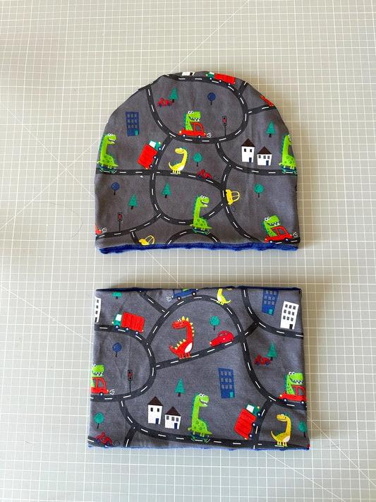 Cappello e scaldacollo bambino taglia 6 anni