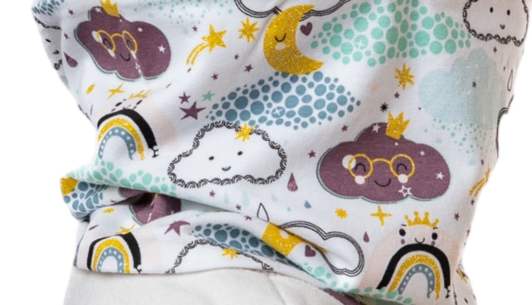 Set Cappello e Scaldacollo Bambina Fatto a Mano in Cotone Certificato