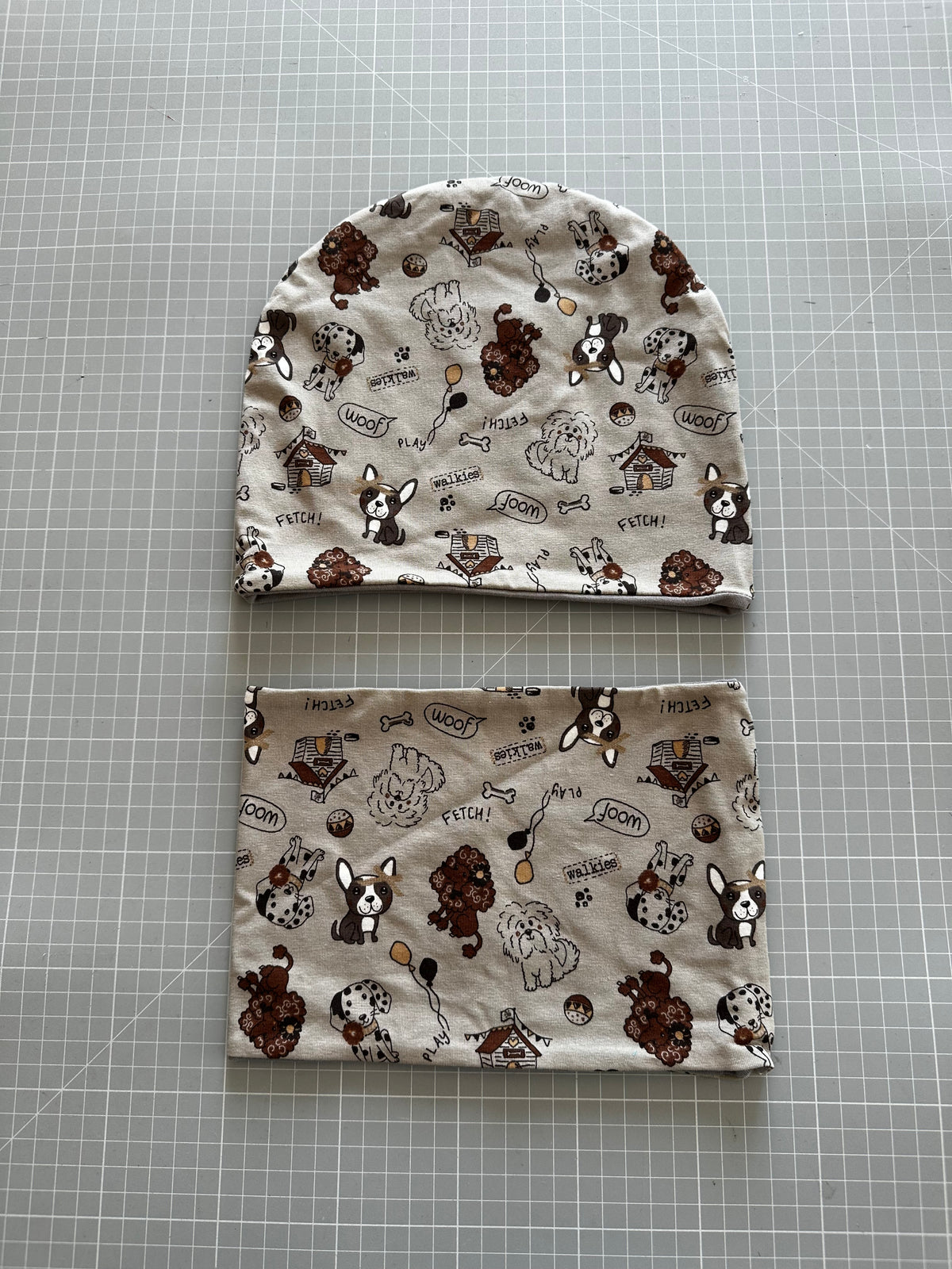 Cappello e scaldacollo bambino taglia 3 anni