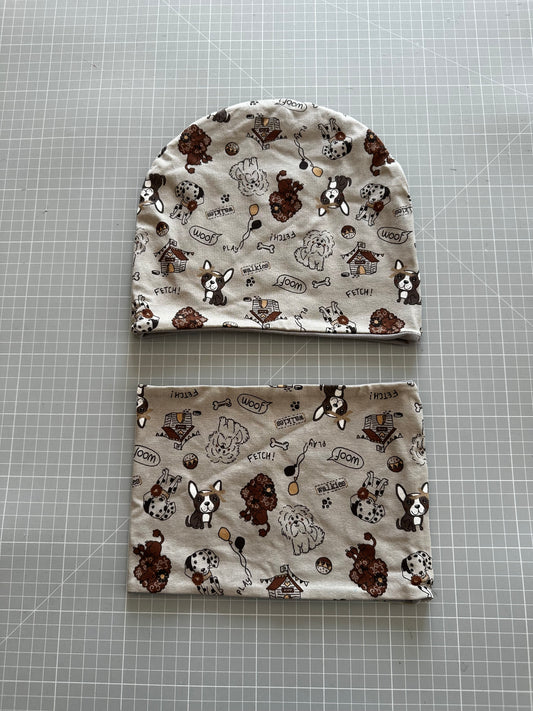 Cappello e scaldacollo bambino taglia 3 anni