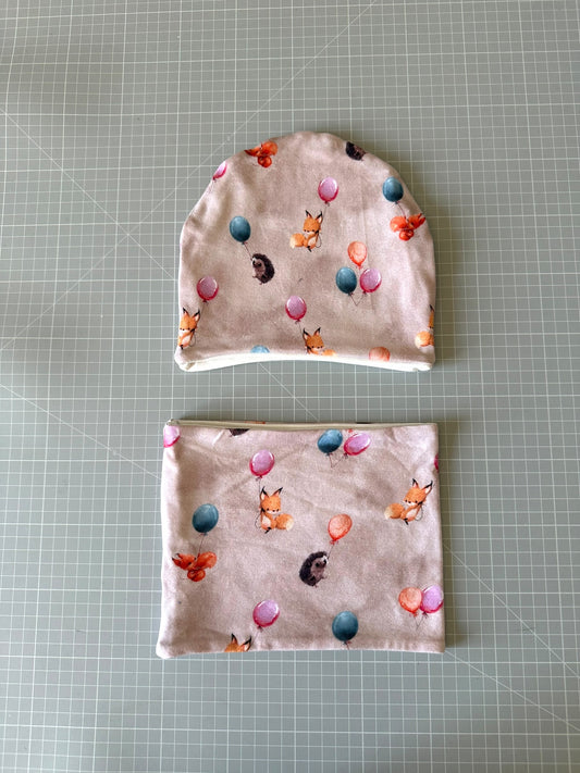 Cappello e scaldacollo bambino taglia 1 anno
