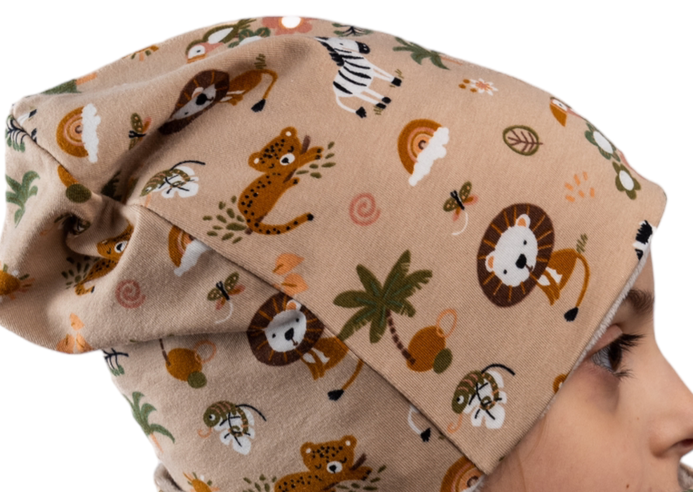 Set Cappello e Scaldacollo Unisex Fatto a Mano in Cotone Certificato