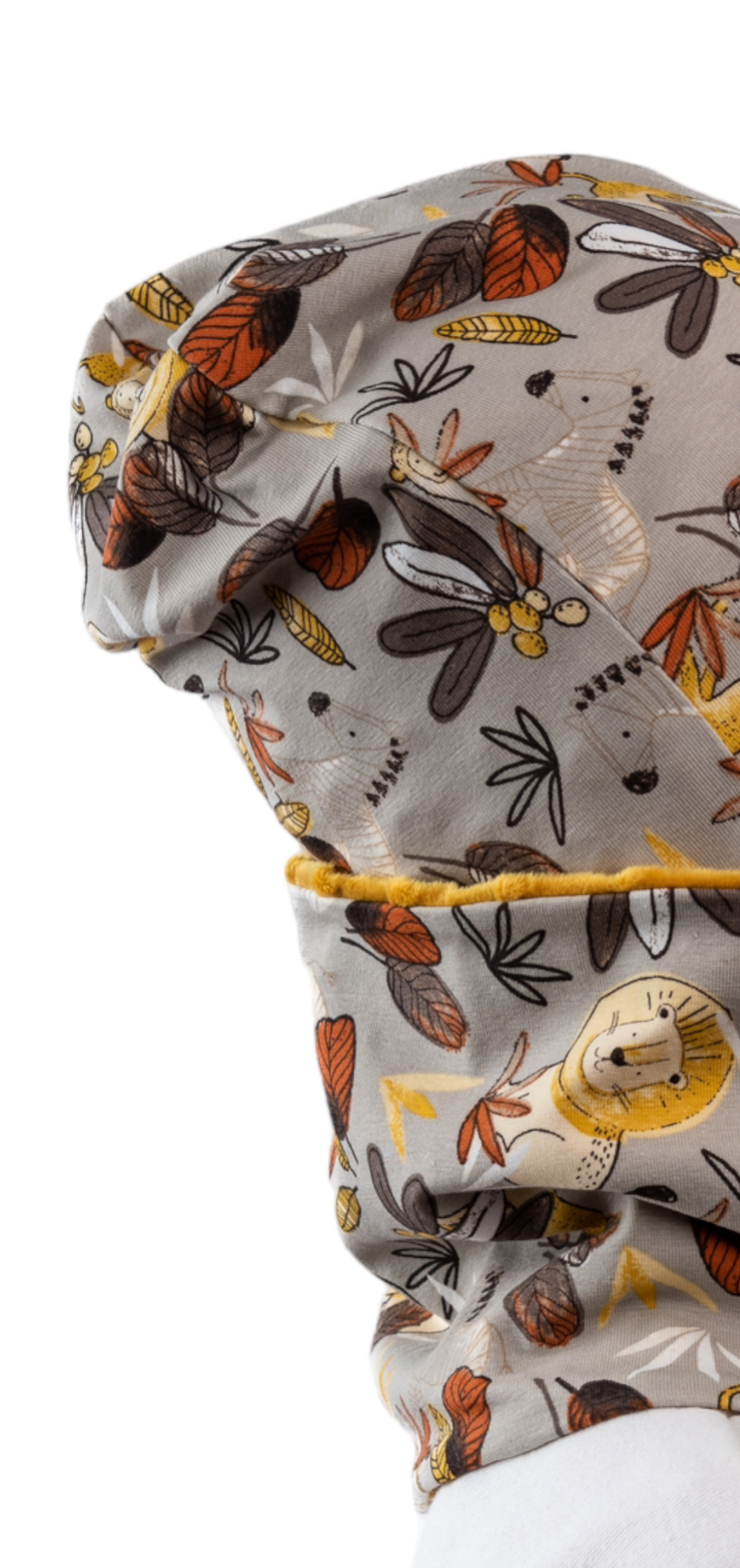 Set Cappello e Scaldacollo Unisex Fatto a Mano in Cotone Certificato