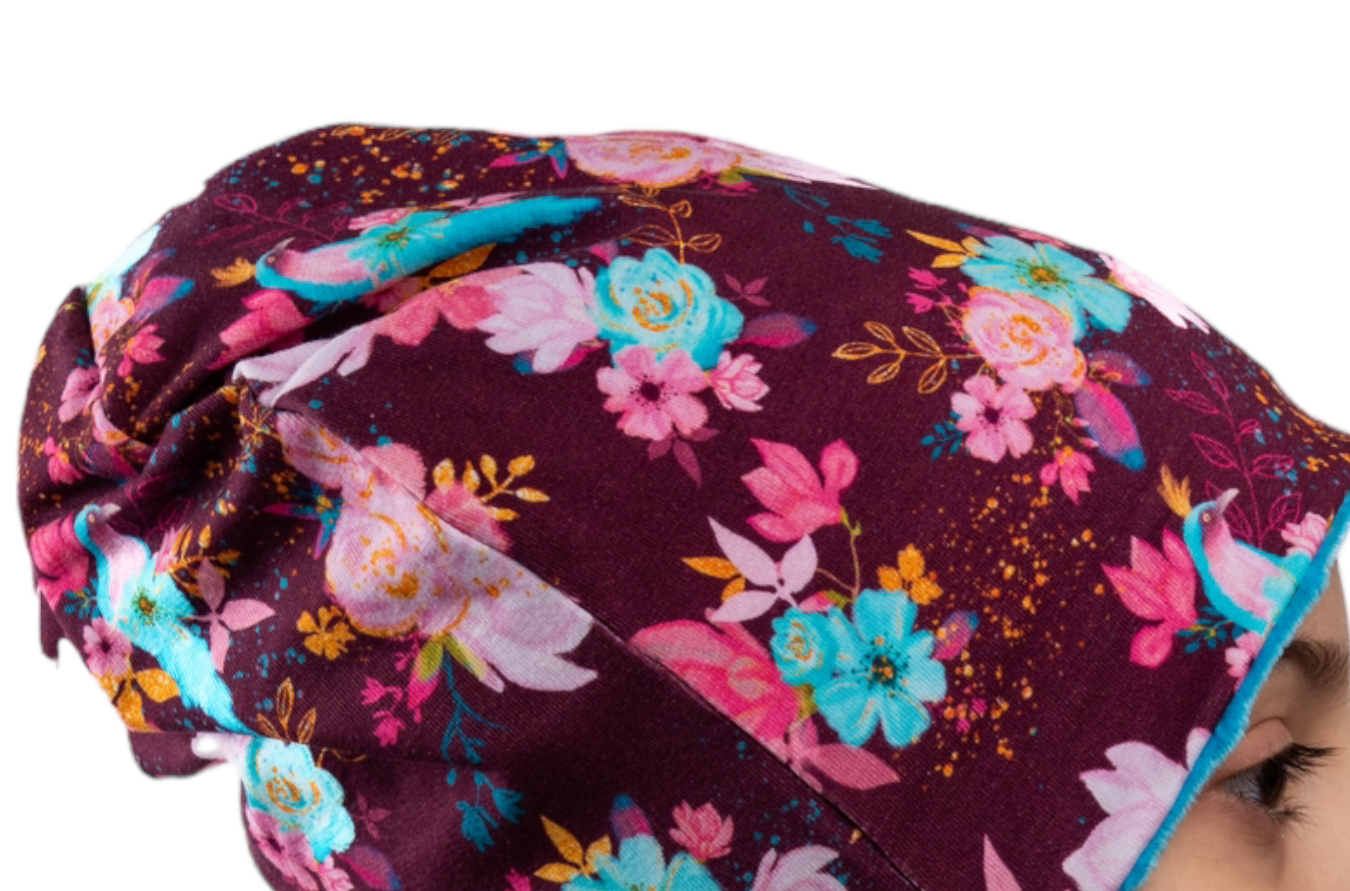 Set Cappello e Scaldacollo Bambina Fatto a Mano in Cotone Certificato