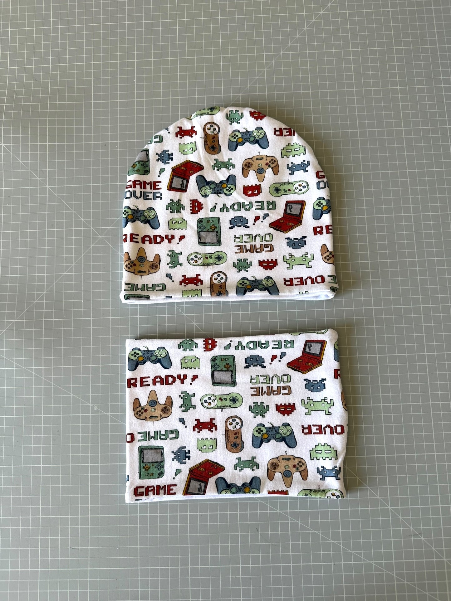 Cappello e scaldacollo bambino taglia 3 anni