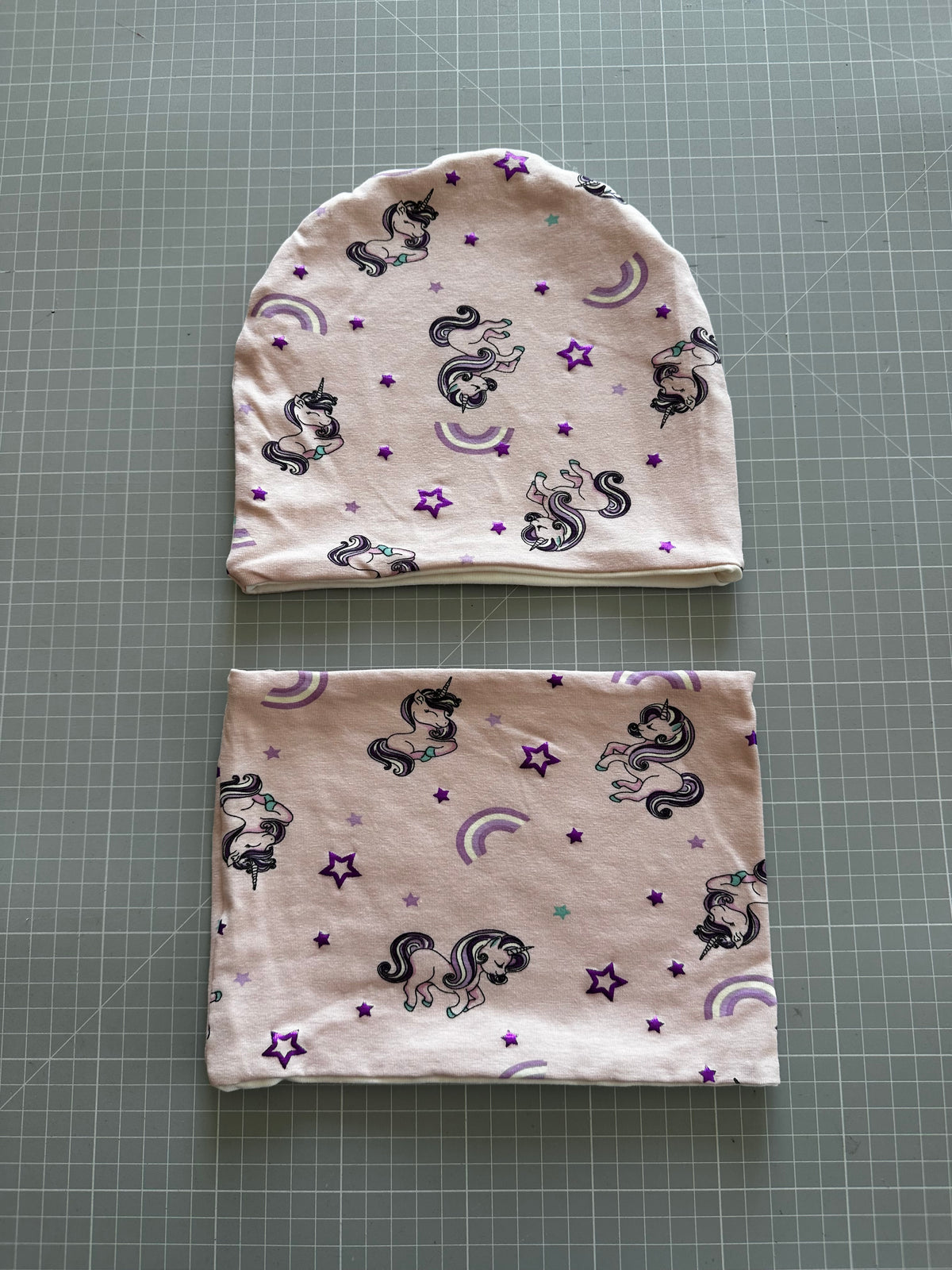 Cappello e scaldacollo bambina taglia 2 anni